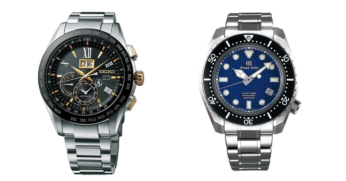 Neues aus Basel: Seiko bringt neue Grand Seiko und Seiko Astron GPS auf den Markt.