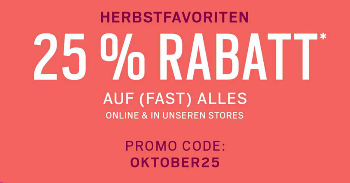 In einer Oktoberaktion gab es bei Fossil online -25 % auf (fast) alles. Kein Einzelfall ...