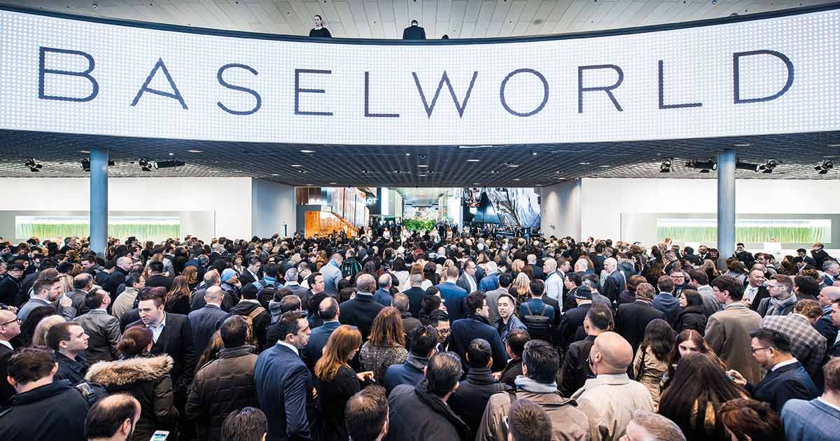 Baselworld Eingang Messeplatz