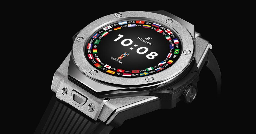 Hublot: Die Big Bang Referee, die passenderweise auf 2.018 Stück limitiert ist, ist eine Smartwatch im Körper der bekannten Big Bang-Ikone.