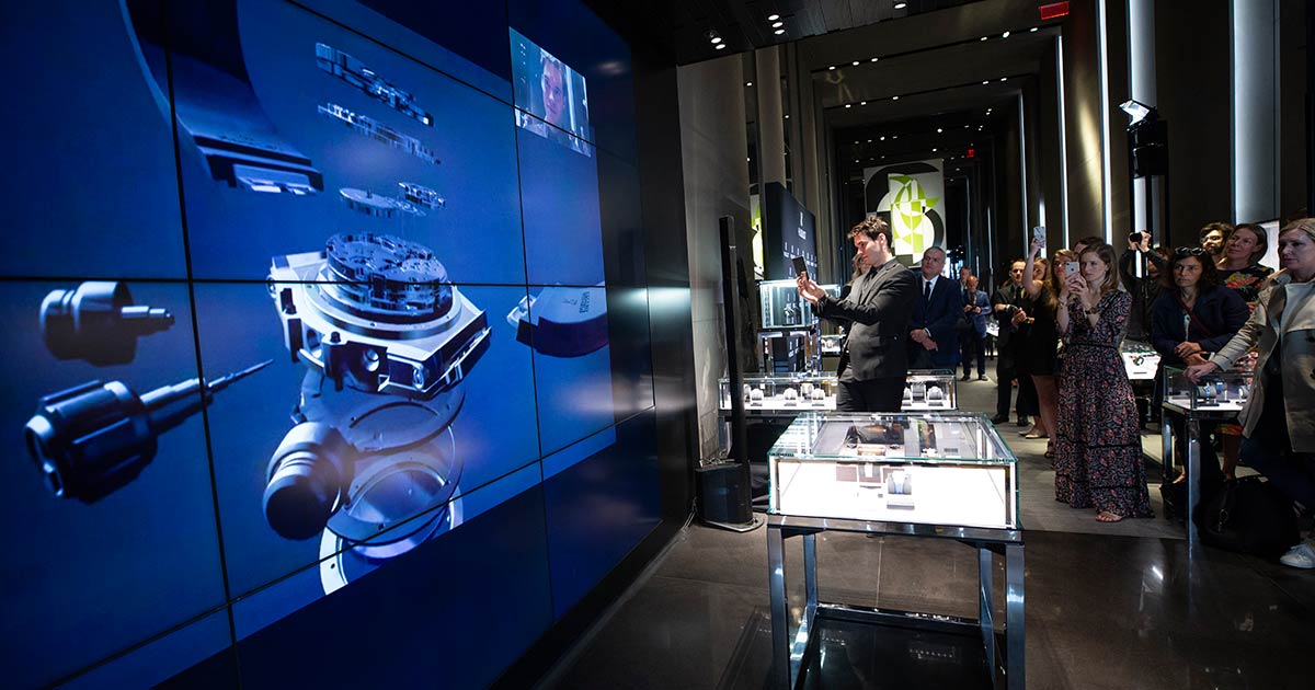 Hublot präsentierte die erste digitale Boutique ...