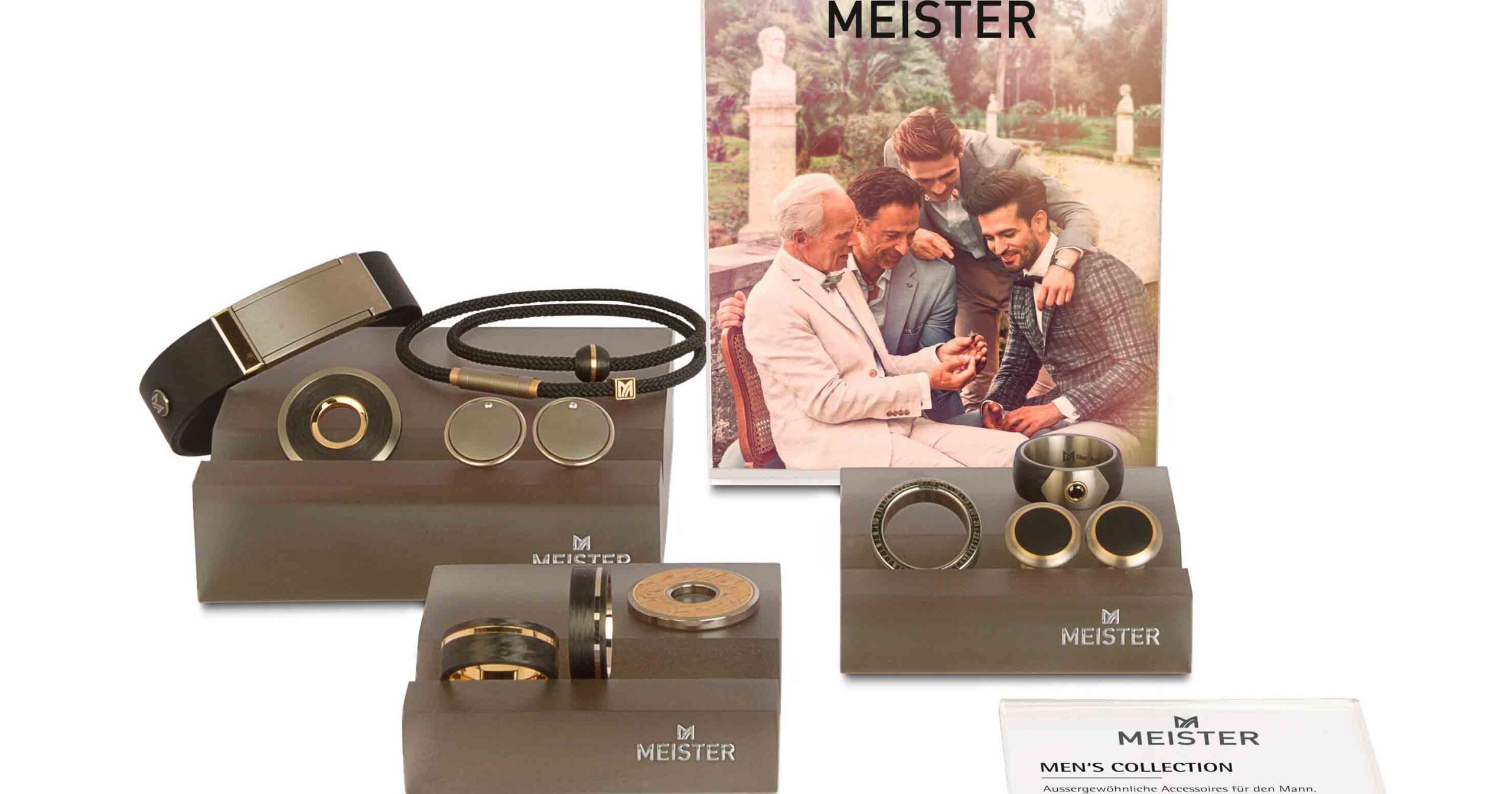 Für coole Typen mit Stil: Der Herrenschmuck von Meister.