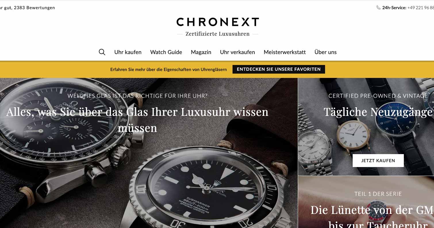 Chronext: seit Anfang Juni auch auf Sylt.