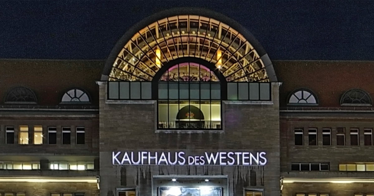 Das Hauptstadt-Kaufhaus KaDeWe darf auf ganzer Fläche öffnen.