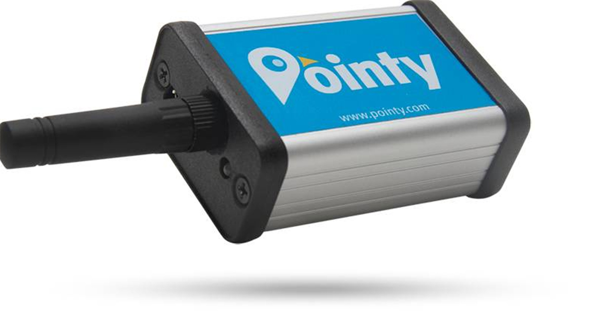 So sieht die Box von Pointy aus, die der Händler an seinen Barcode-Scanner anschließt.