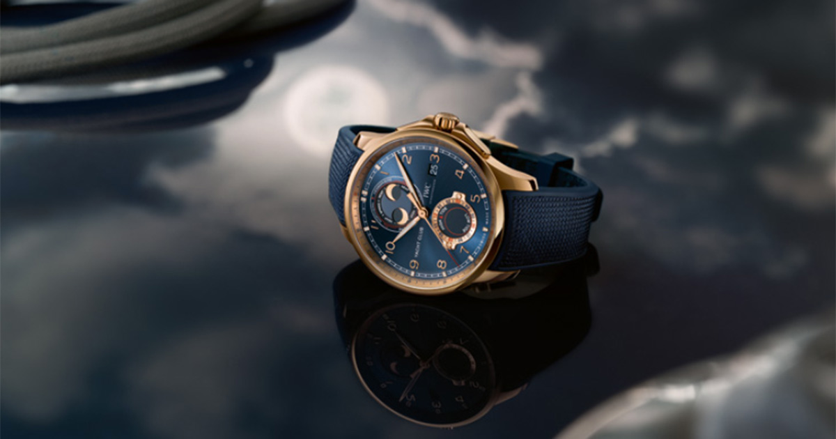 Die IWC Portugieser Yacht Club Moon & Tide.