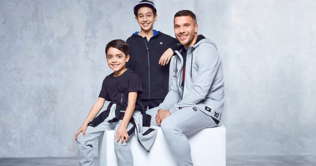 Lukas Podolski und Aldi arbeiten jetzt zusammen (Foto: Aldi).