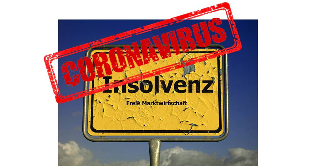 Die befürchtete Insolvenzwelle wegen des Virus blieb bislang aus.