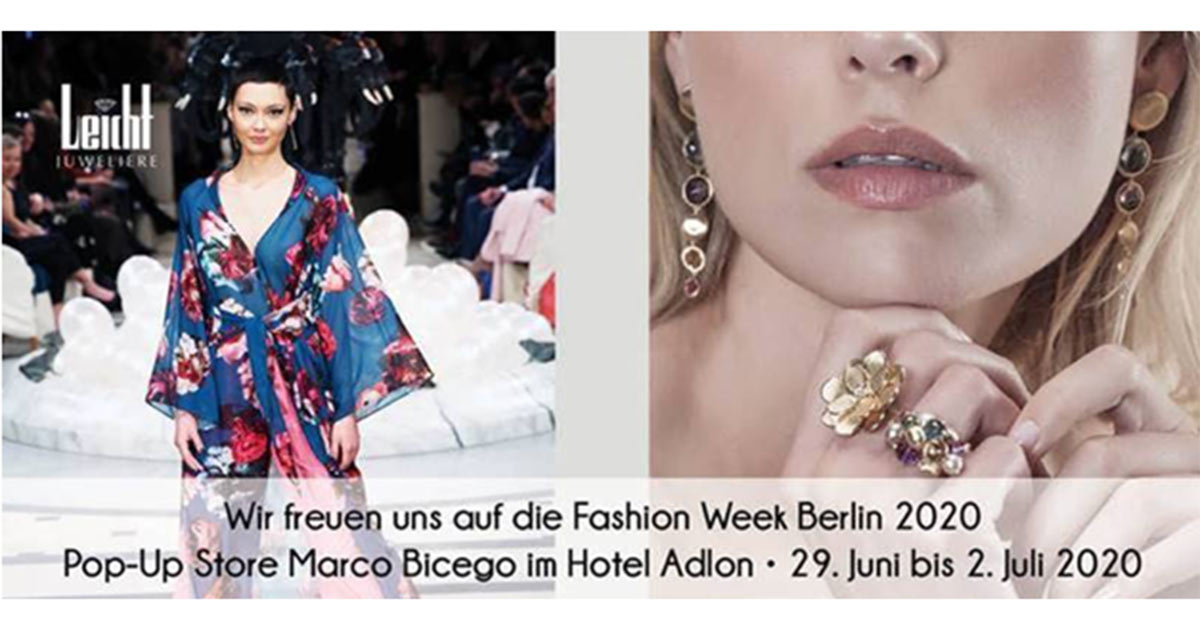 Juwelier Leicht und Marco Bicego sind offizielle Schmuckpartner.