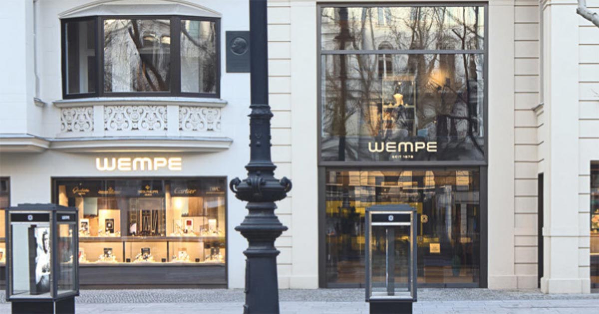 Die Wempe-Niederlassung am Kurfürstendamm.