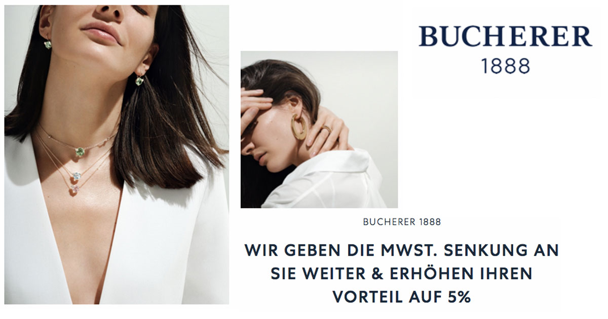 Bislang wird nur der Eigenschmuck bei Bucherer reduziert.