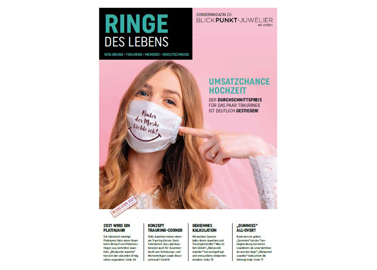 Das Sondermagazin "Ringe des Lebens" erscheint Anfang Januar 2021