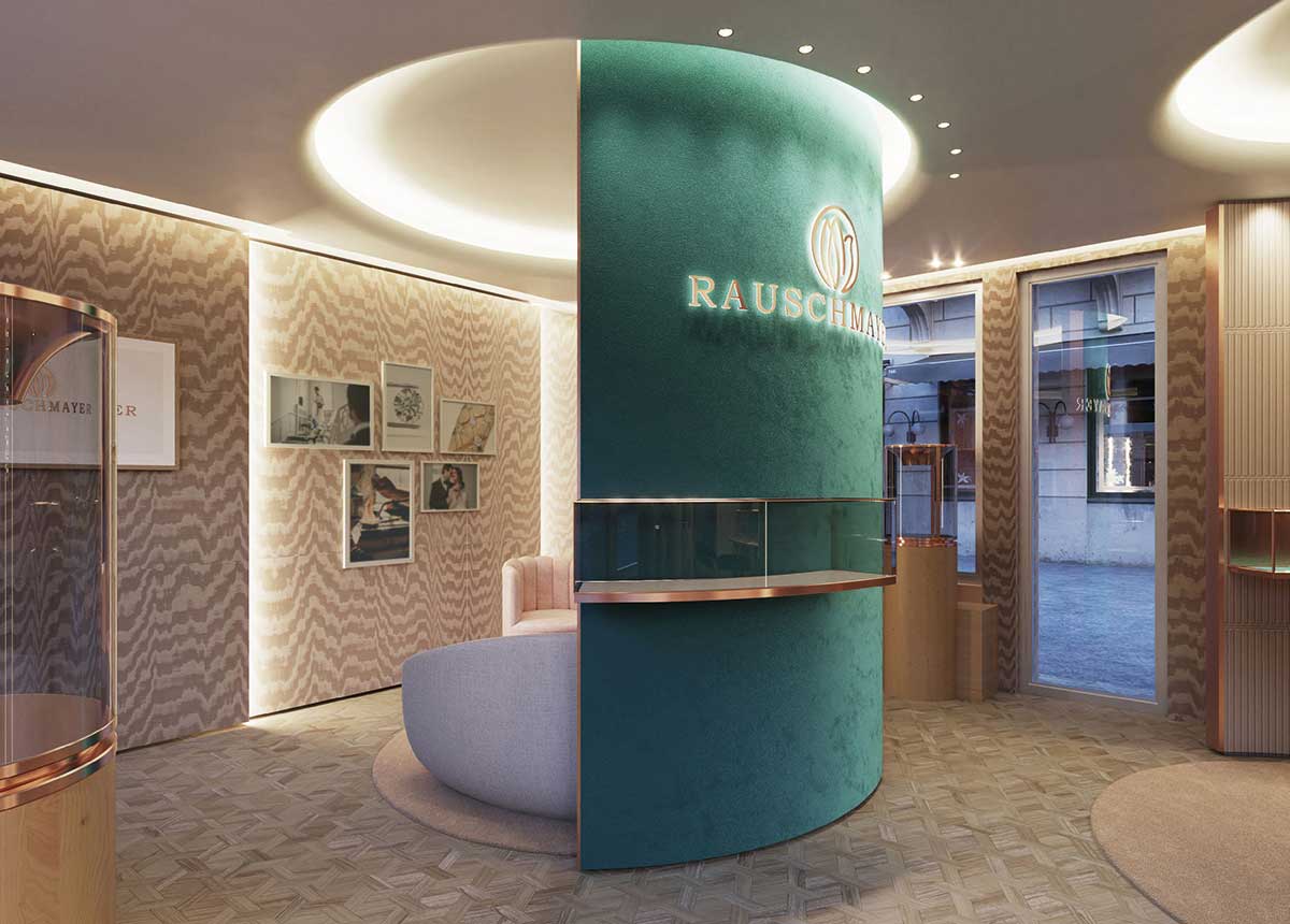 Die neue Rauschmayer-Boutique in Baden-Baden stahlt Harmonie und Eleganz aus.