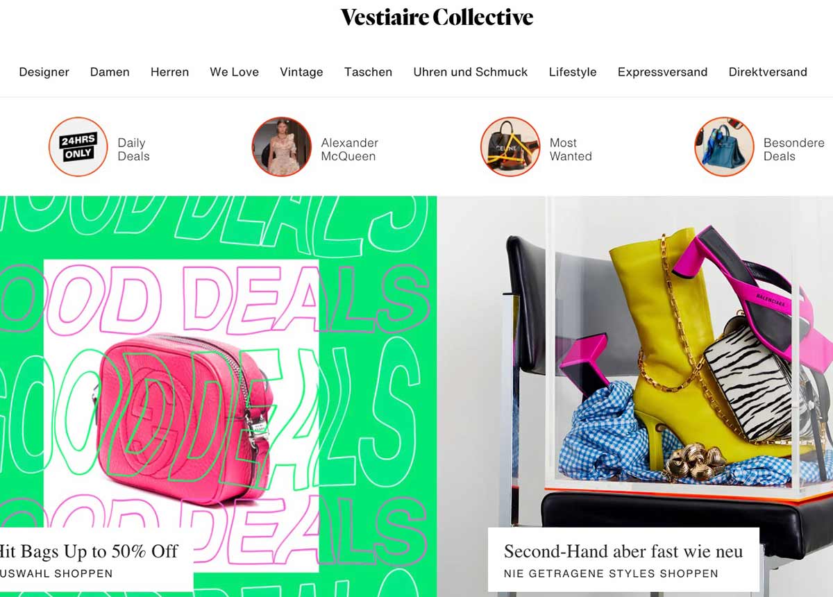 Vestiaire Collective wird aktuell mit mehr als 1 Milliarde Dollar bewertet.