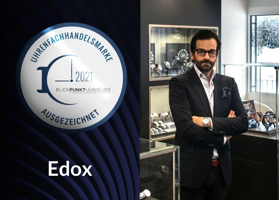 Leonhard Schweiger, Global Head of Sales, Montres Edox & Vista SA: "Die Juweliere müssen Sorge tragen, die nächste Generation in den Laden zu bringen."