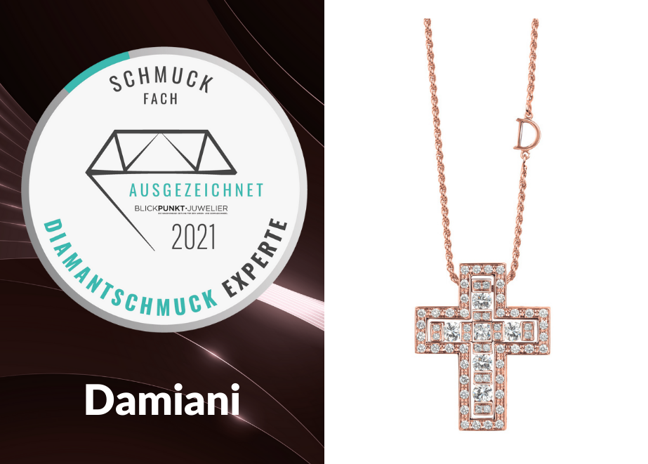 Damiani_Schmuckfachexperte_Diamantschmuck_Experte_Kette_Kreuz