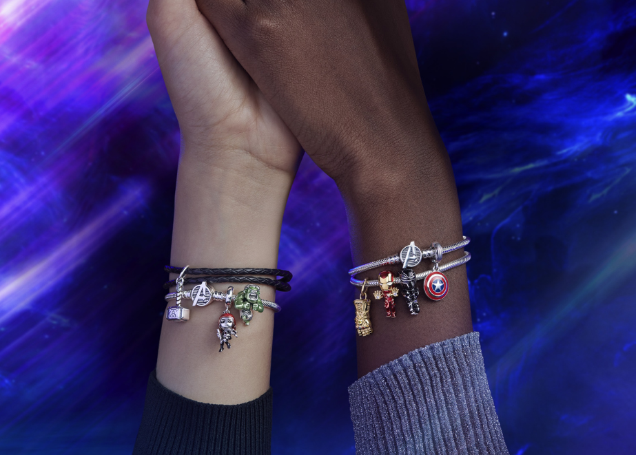 Pandora kollaboriert mit Marvel für Schmuck im Superhelden-Look.