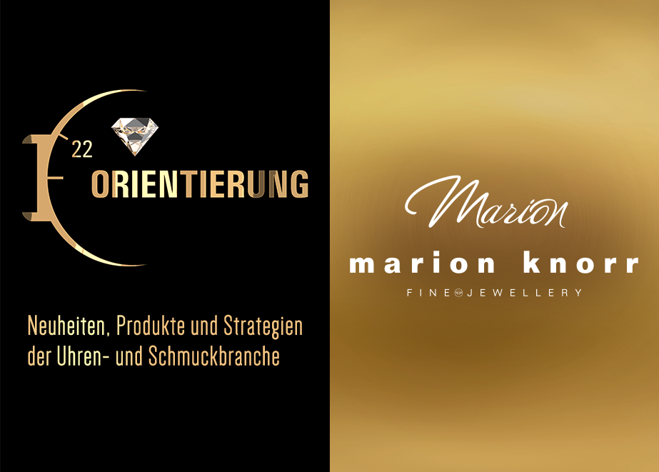 Blickpunkt Juwelier informiert über die Neuheiten und Trends der Designerin Marion Knorr.