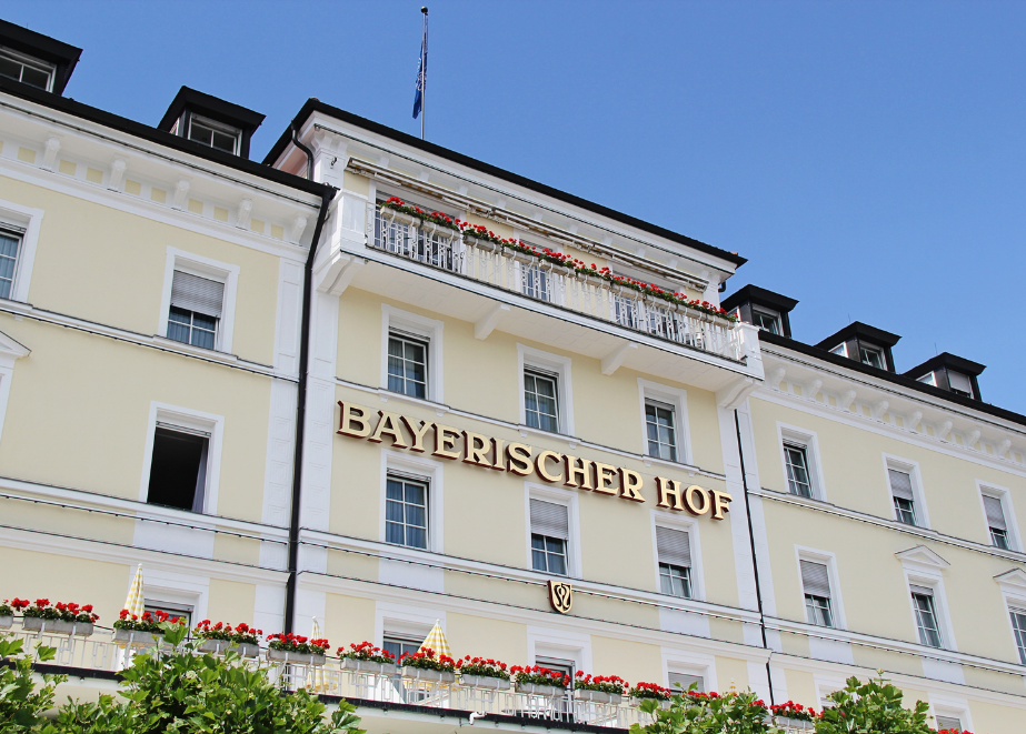 Der neue Ole Lynggaard Store befindet sich im Gebäude des berühmten Hotels "Bayrischer Hof". @ Shutterstock