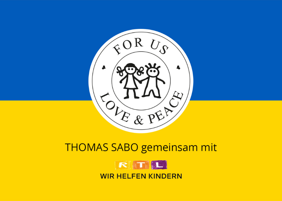 Thomas Sabo und RTL engagieren sich für Kinder in der Ukraine.