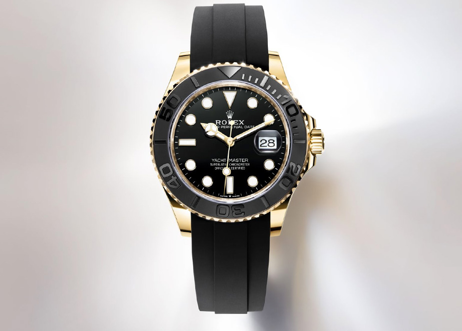 Die Yacht-Master 42 gibt es nun in Gelbgold.