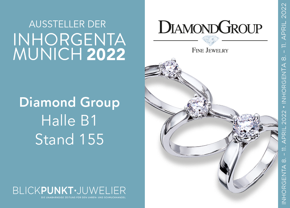 Die DiamondGroup finden Sie dieses Jahr in Halle B1, Stand 155.