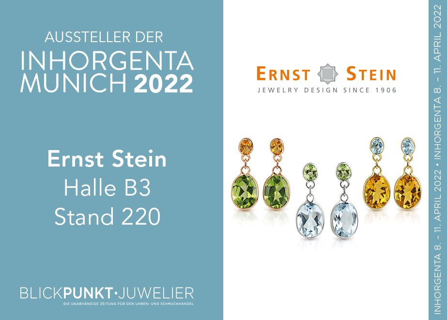 Ernst Stein auf der Inhorgenta: In Halle B3, Stand 220.