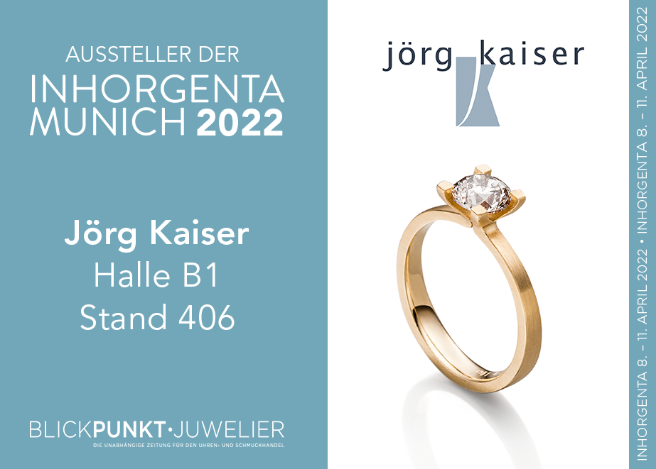 Besuchen Sie Jörg Kaiser in Halle B1, Stand 406.