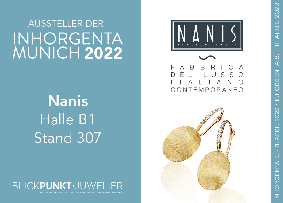 Nanis finden Sie in Halle B1, Stand 307.