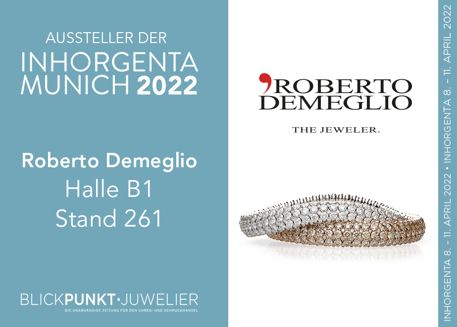 Besuchen Sie den Stand von Roberto Demeglio mit der Nummer 261 in Halle B1.