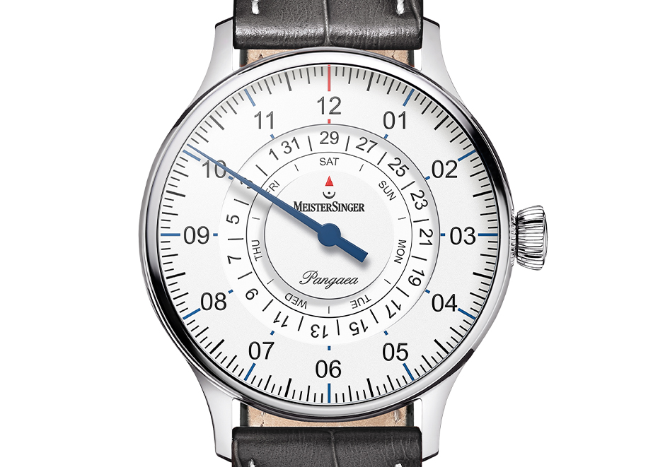 MeisterSinger Uhr, typisch für ihren einzelnen Zeiger. © MeisterSinger