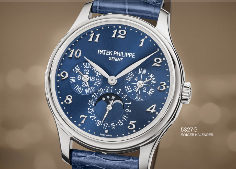 Patek Philippe 5327G Grandes Complications mit ewigem Kalender. © Patek Philippe