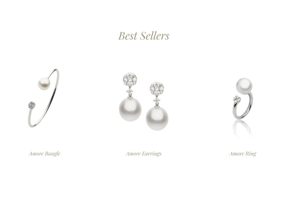 Eine beliebte Auswahl von Schmuck bei Autore Pearls. © Autore Pearls