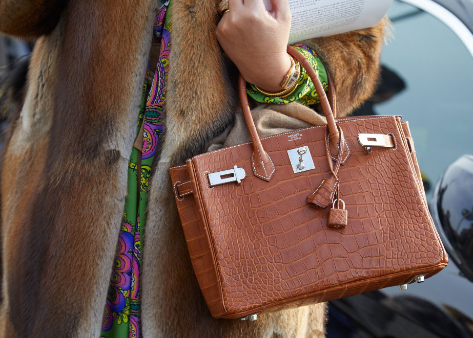 Handtasche von Hermès: Auch bei dieser Luxusware sinken in China die Preise.