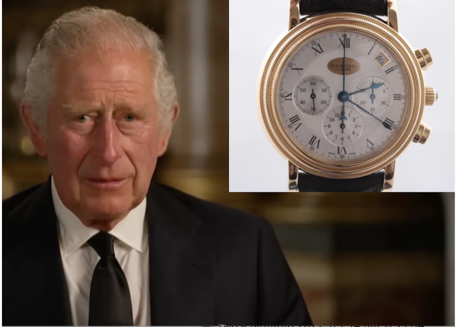 King Charles mit ParmigianiUHr