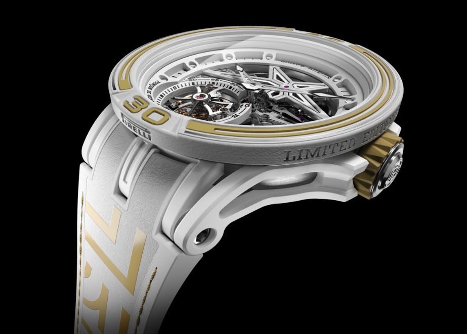 Roger Dubuis x Pirelli stellen die Excalibur Spider Pirelli Monotourbillon (MT) vor. 1