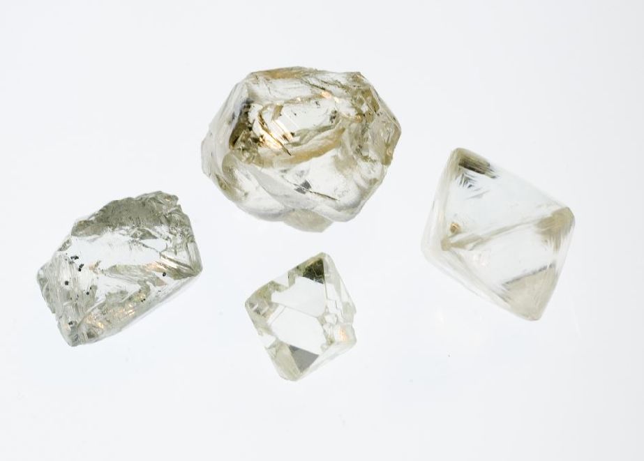 Aus der Koffiefontein-Mine wurden weiße Diamanten von besonders hoher Qualität gefördert, darunter überdurchschnittlich zwischen 5 und 30 Carat. © Petra Diamonds