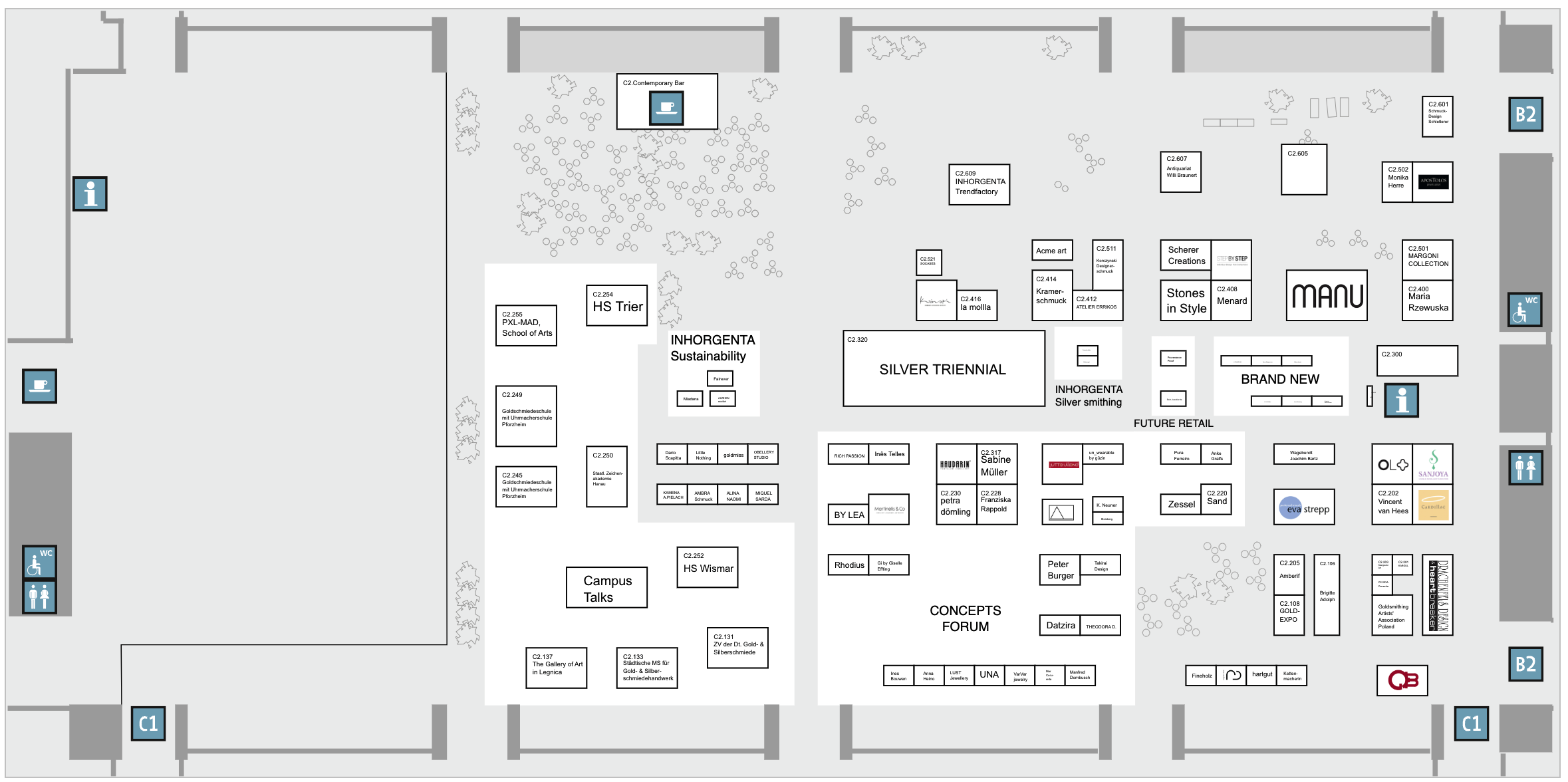 INHORGENTA Hallenplan C2