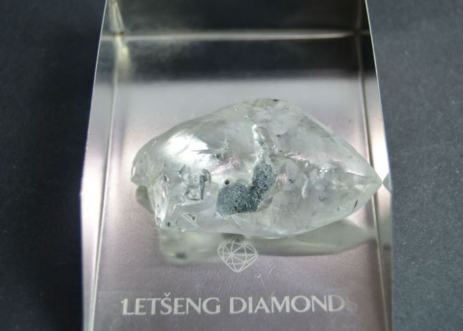 122ct bringt der jüngste Rekordfund aus der Letšeng Mine auf auf die Waage. © Gem Diamonds