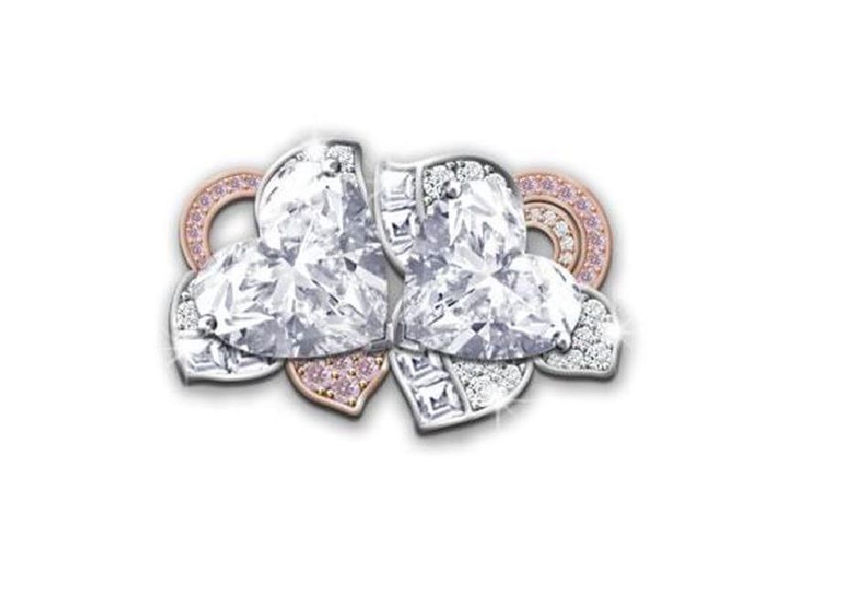 Toi-et-Moi-Ring mit herzförmigen Culinan-Diamanten. © Boodles