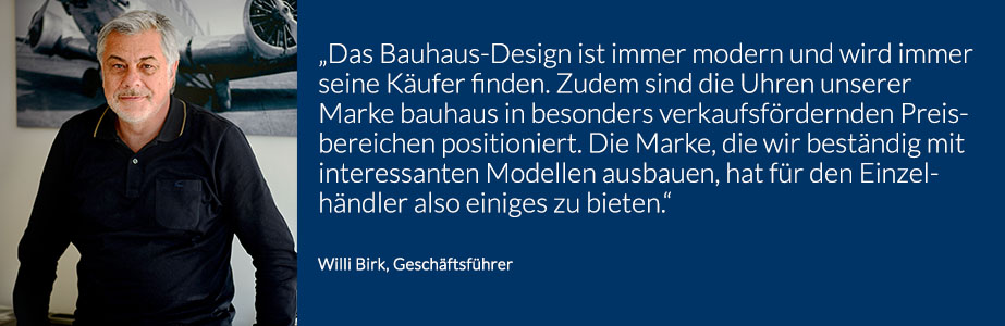 bauhaus_Uhrenfachhandelsmarke_Uhrenstatus_2023_Willi_Birk_Zitat