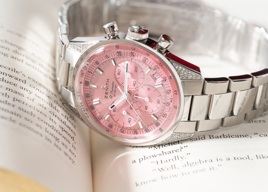 Zenith_CHRONOMASTER ORIGINAL PINK