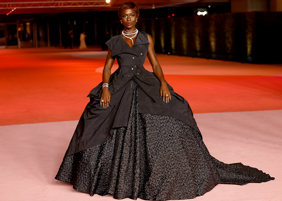 Jodie Turner Smith Fashion Awards Bulgari