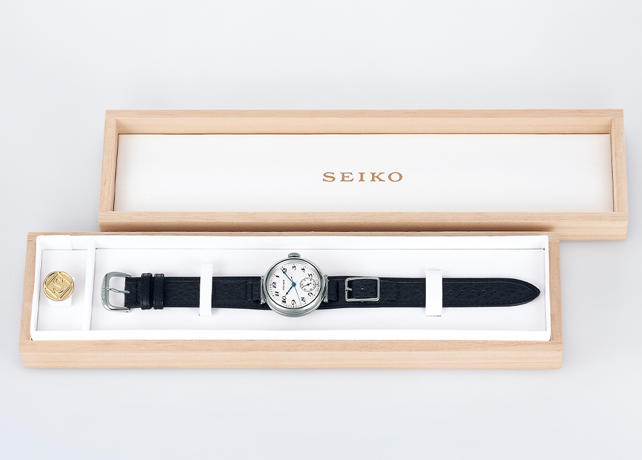 Seiko Presage mit Anstecknade